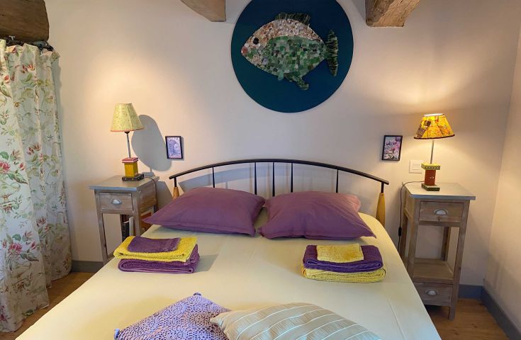 chambre double coté jardin