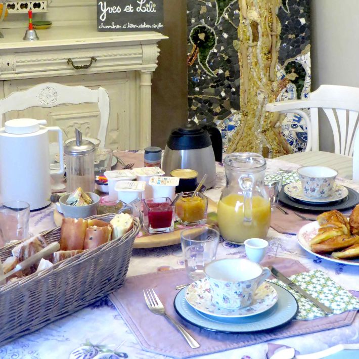 réserver une chambre avec un bon petit déjeuner continental