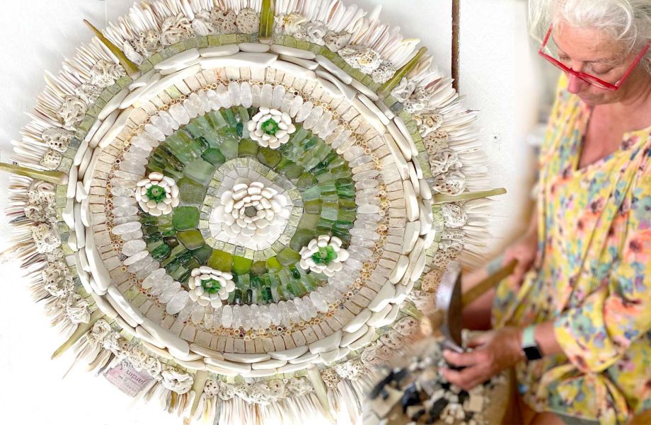 lili frog artiste mosaiste