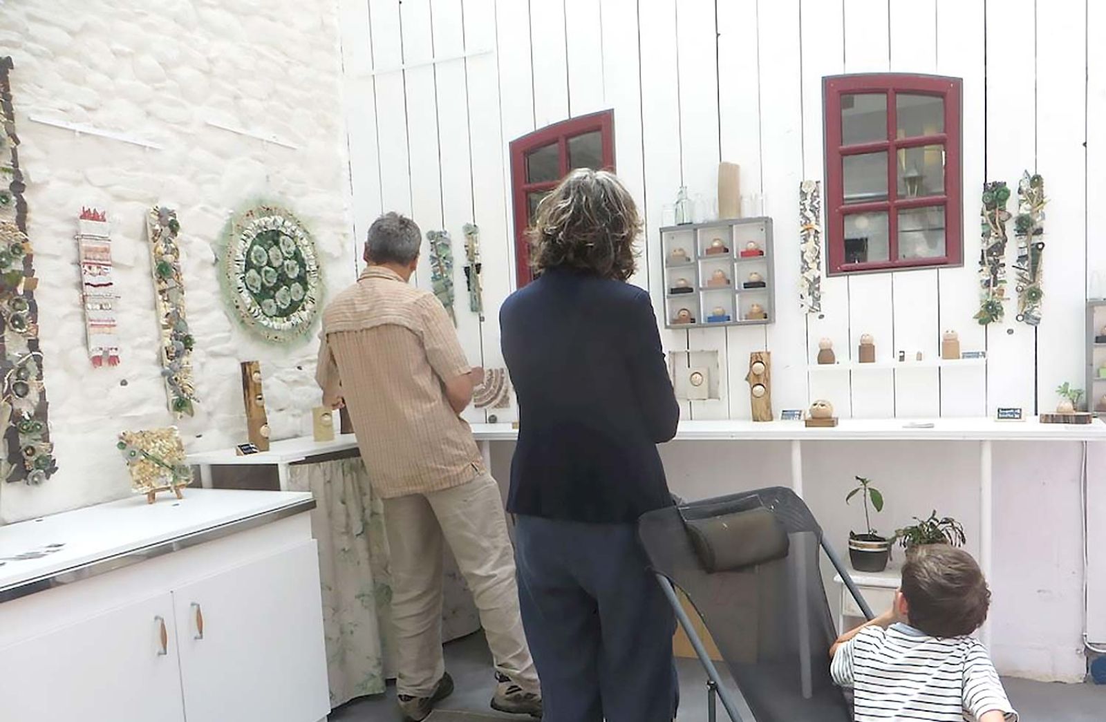 galerie d'art à visiter et libre d'accès tout l'été