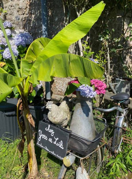 Se promener dans le jardin, le verger et le potager